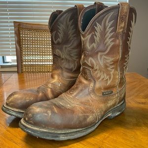 Ariat composite toe boots for men